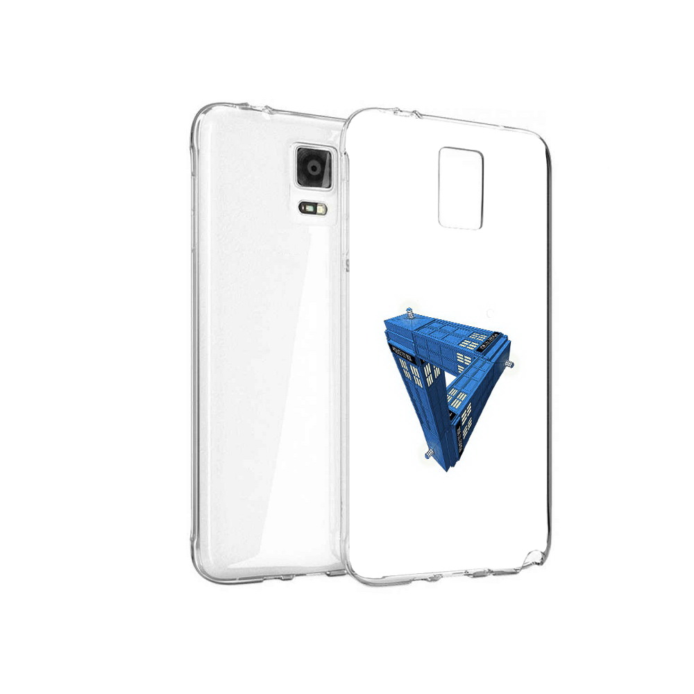 

Чехол MyPads Tocco для Samsung Galaxy Note 4 головолока абстракция, Прозрачный, Tocco