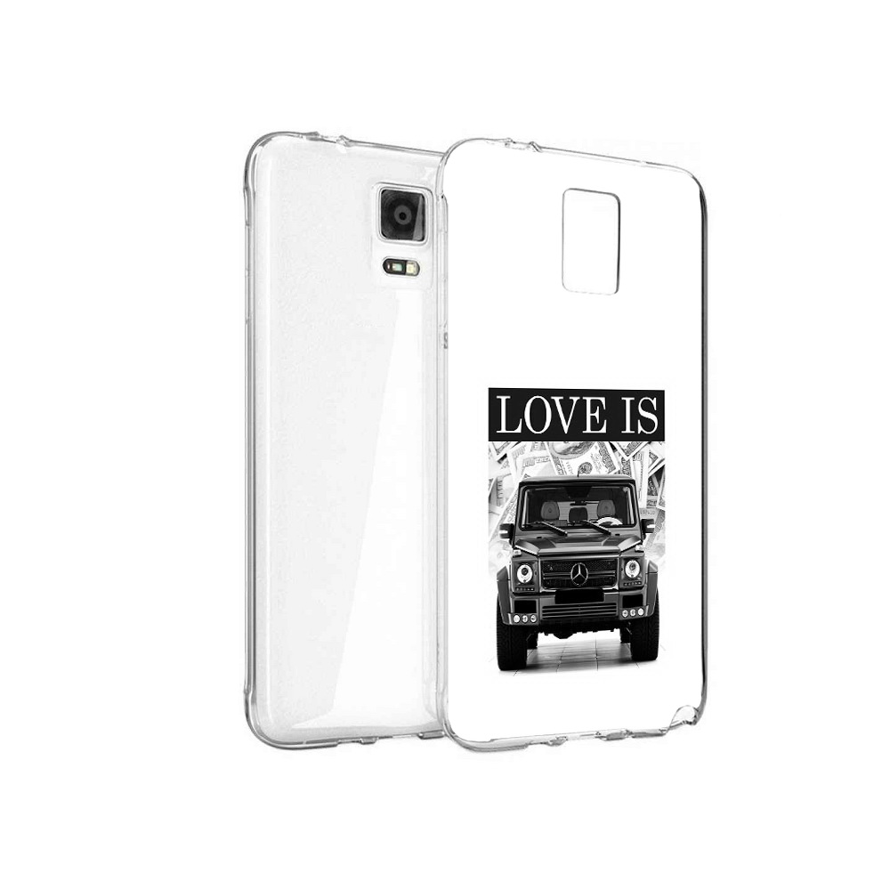 

Чехол MyPads Tocco для Samsung Galaxy Note 4 гелик, Прозрачный, Tocco