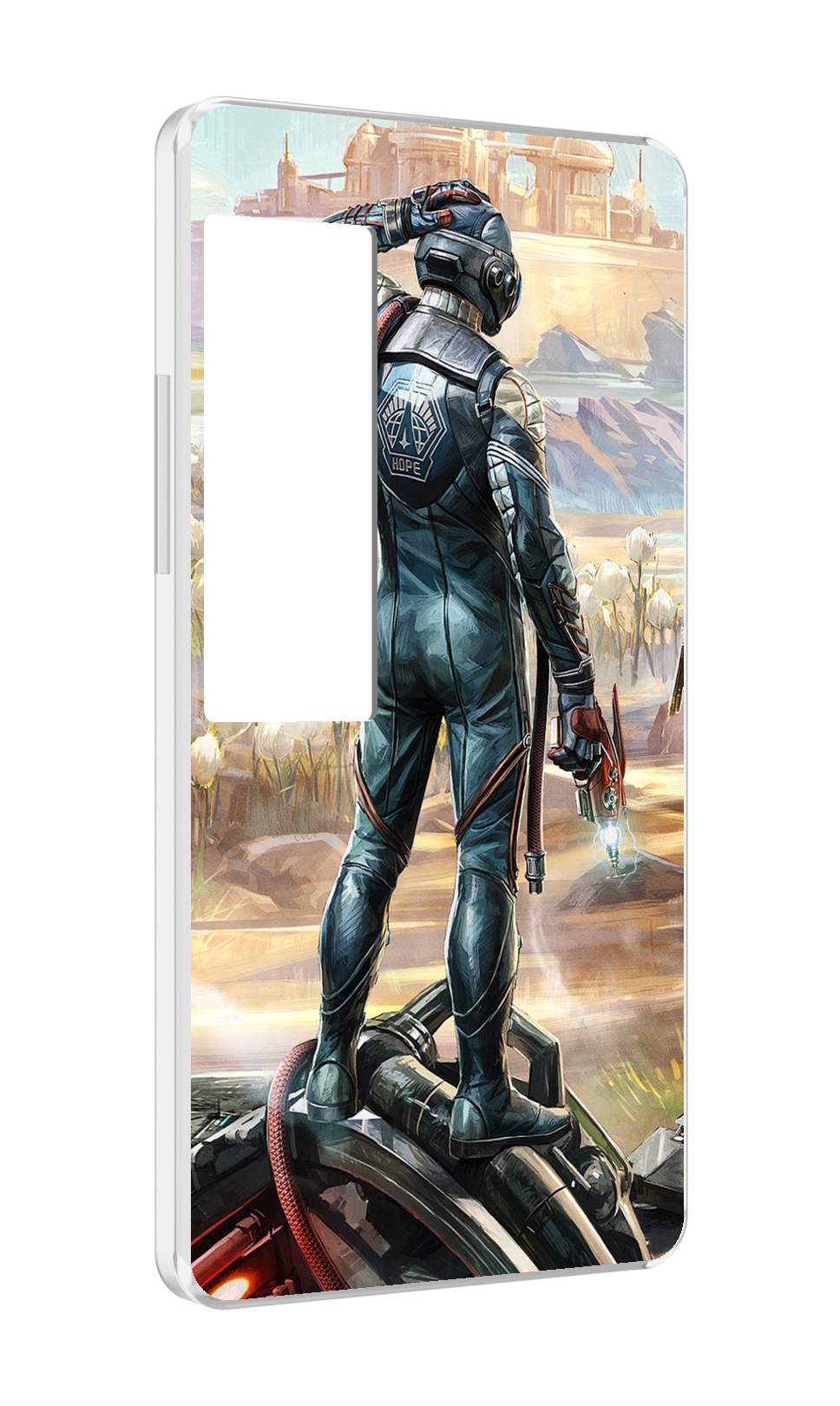 

Чехол MyPads the-outer-worlds для Meizu Pro 7 Plus, Прозрачный, Tocco