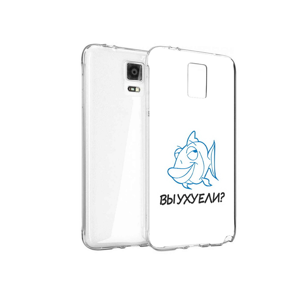 

Чехол MyPads Tocco для Samsung Galaxy Note 4 вы ухуели, Прозрачный, Tocco