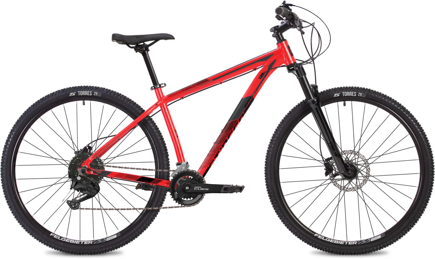 

Велосипед STINGER Graphite Comp 29" 2024 красный 22"