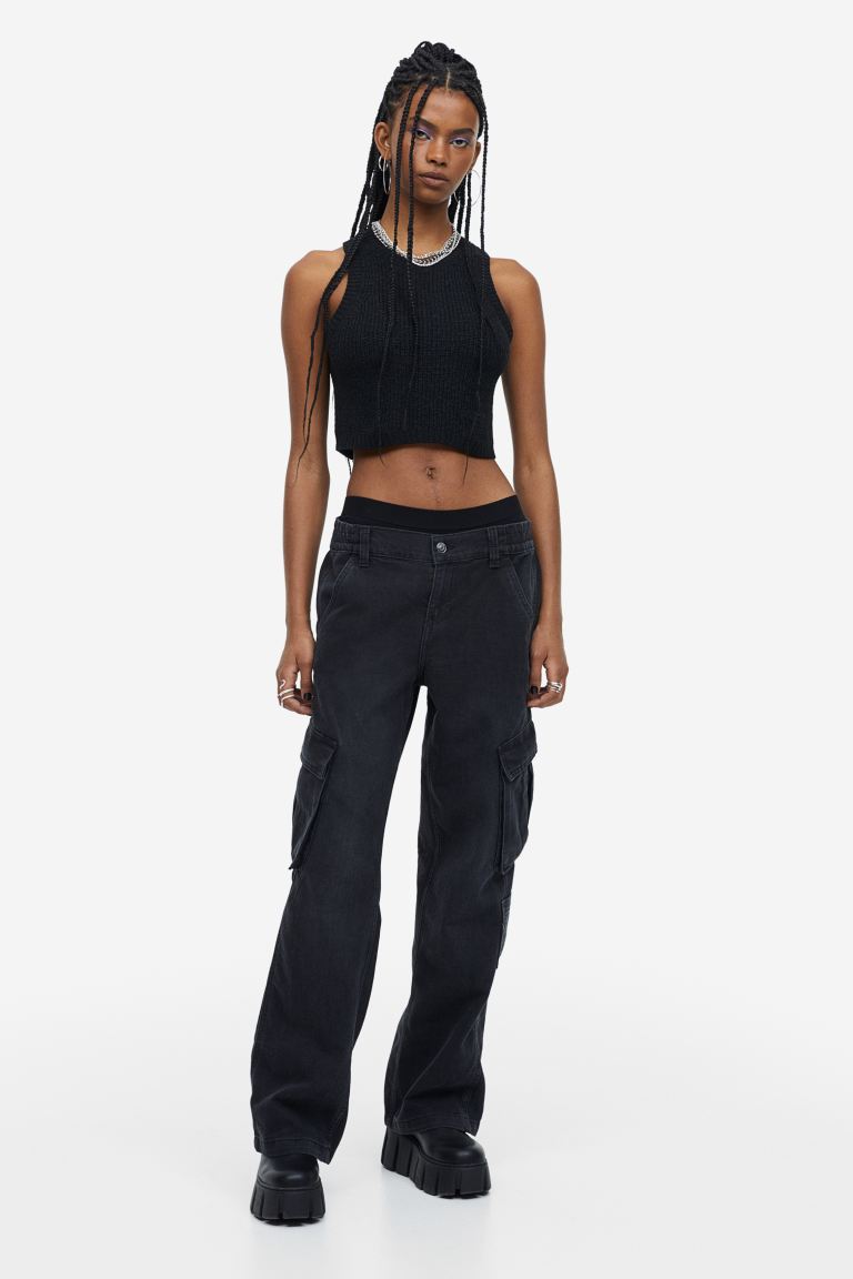 

Джинсы женские H&M 1129101003 серые 34 (доставка из-за рубежа), 1129101003
