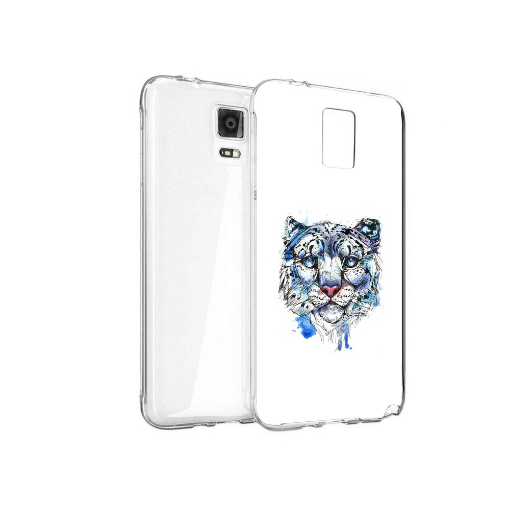 

Чехол MyPads Tocco для Samsung Galaxy Note 4 водяной тигр, Прозрачный, Tocco