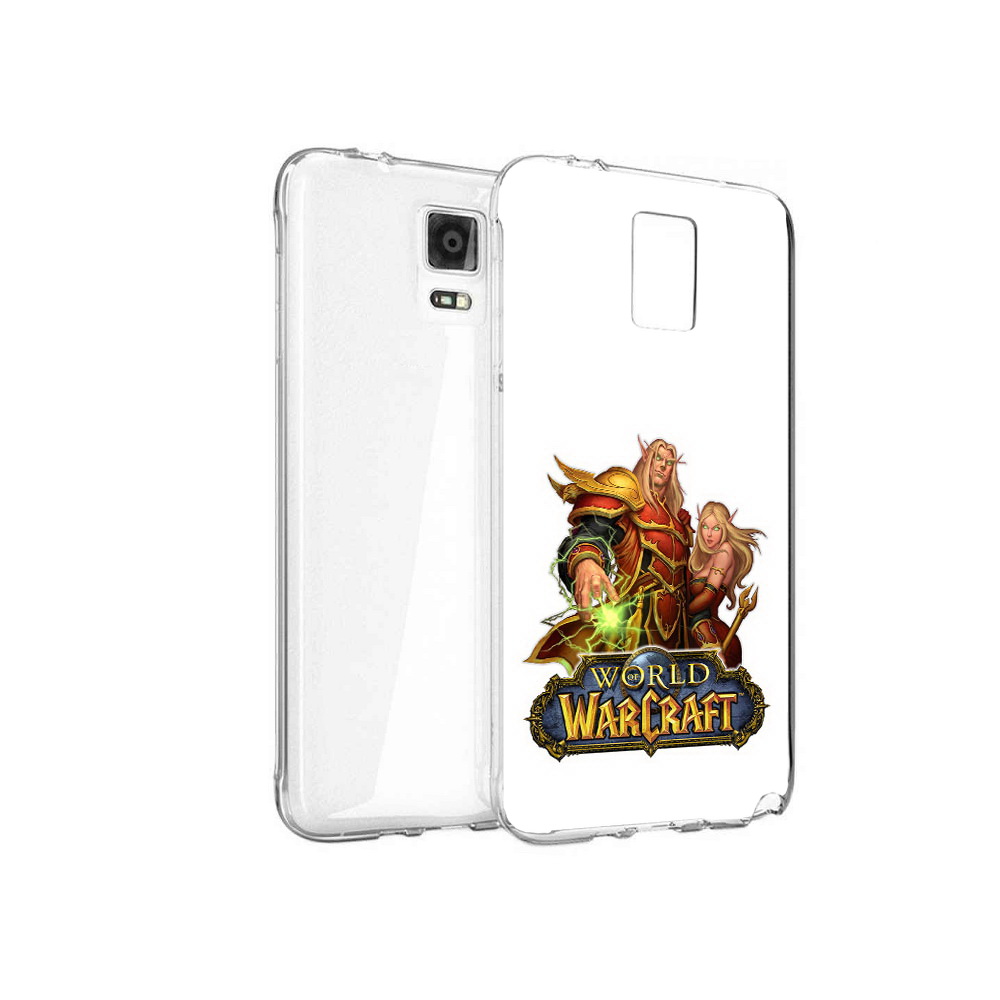 

Чехол MyPads Tocco для Samsung Galaxy Note 4 варкрафт2, Прозрачный, Tocco