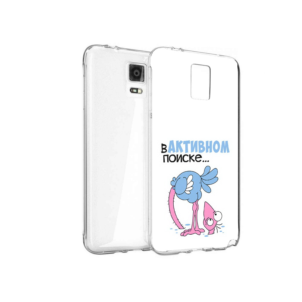 

Чехол MyPads Tocco для Samsung Galaxy Note 4 в активном поиске, Прозрачный, Tocco