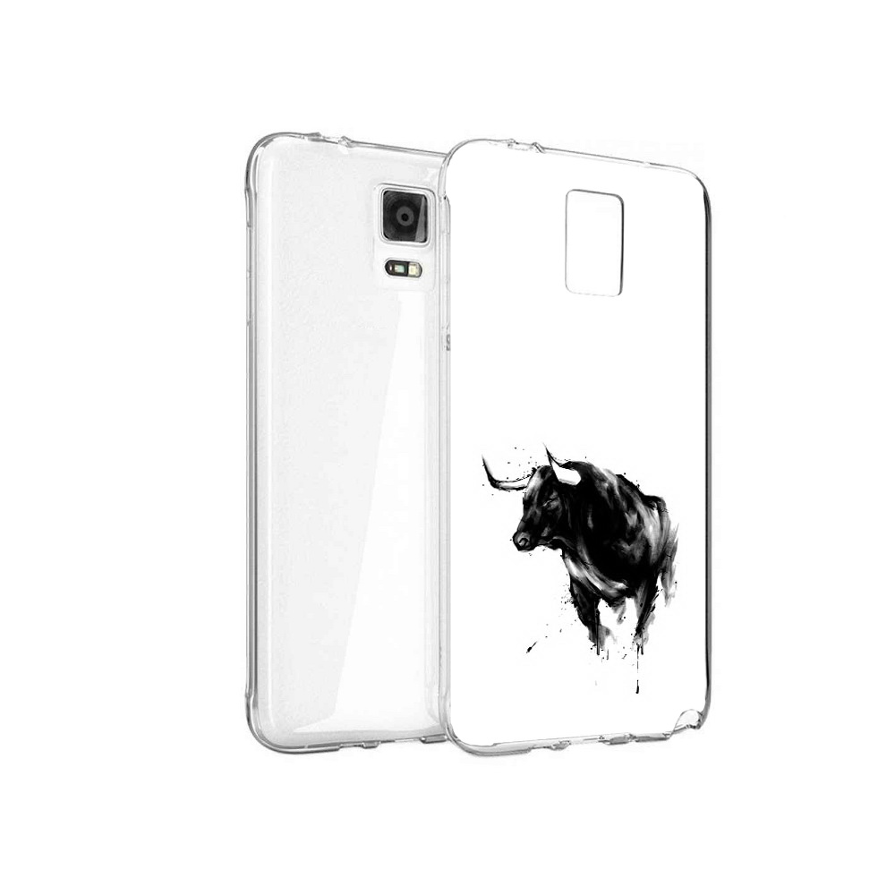 

Чехол MyPads Tocco для Samsung Galaxy Note 4 бык, Прозрачный, Tocco