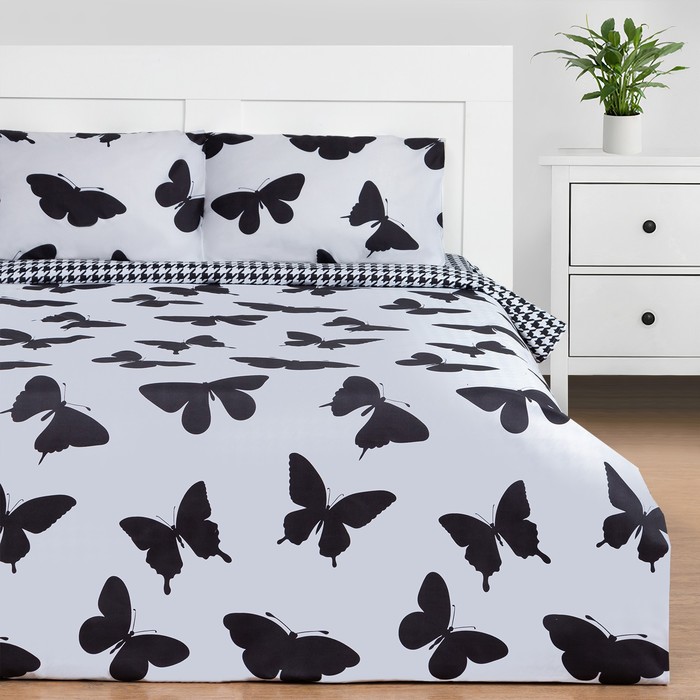 

Комплект постельного белья Этель 2 сп Farfalle 180х215 см 200х225 см 50х70 см