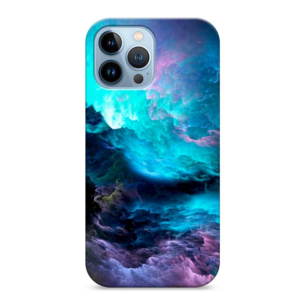

Пластиковый чехол "Бирюзовое небо" на Apple iPhone 13 Pro Max, 14420-3