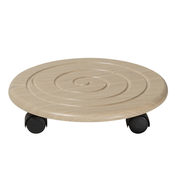 Комплект напольных подставок «Спираль» (2 шт), 345x345x70 мм, цвет дуб белёный