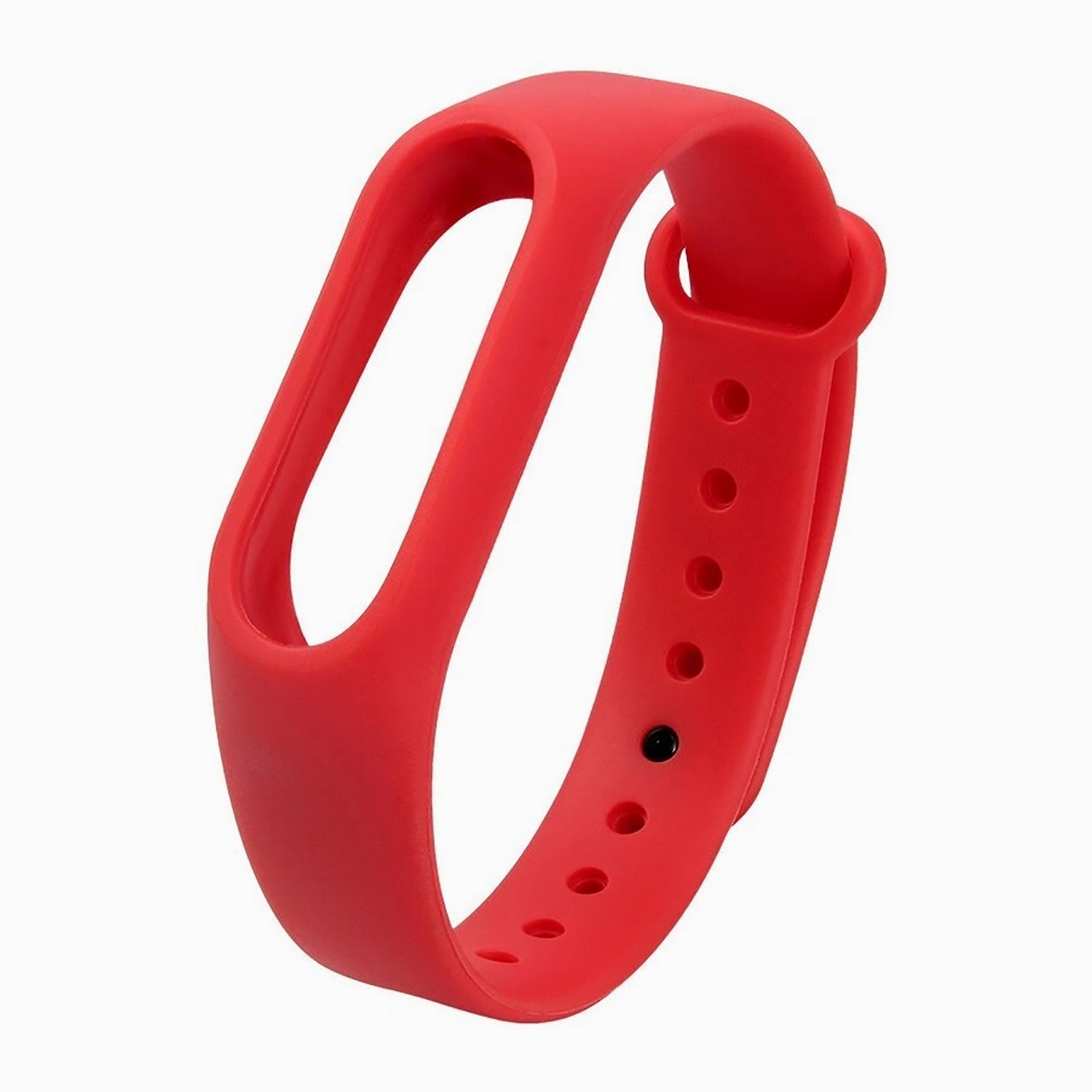 

Ремешок для Xiaomi Mi Band 3, Mi Band 4 силиконовый <красный>