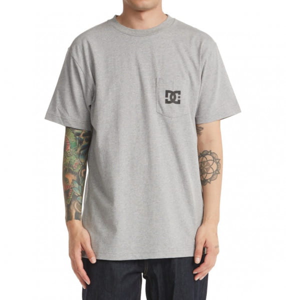 

Футболка мужская DC Shoes ADYZT05043 серая L, ADYZT05043