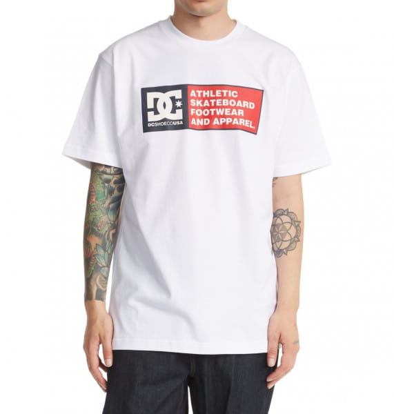 

Футболка мужская DC Shoes ADYZT04992 белая S, ADYZT04992