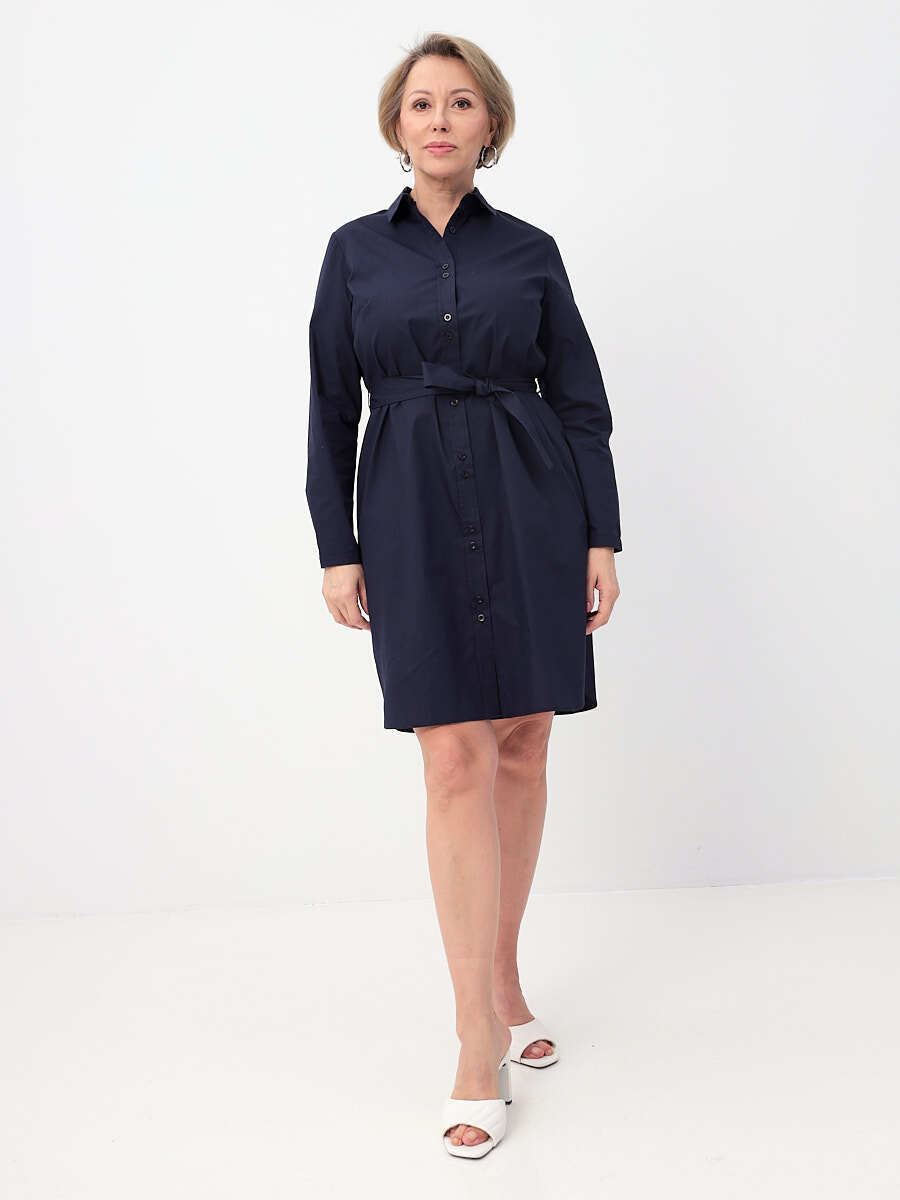 

Платье женское KATHARINA KROSS 01-00006332 синее XL, Синий, 01-00006332