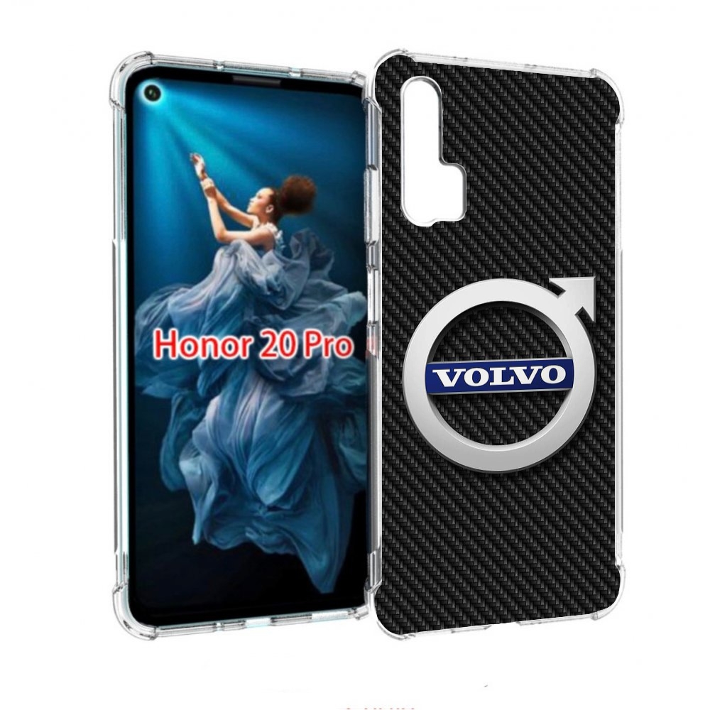 

Чехол бампер MyPads вольво volvo 3 для Honor 20 Pro противоударный, Прозрачный, Tocco