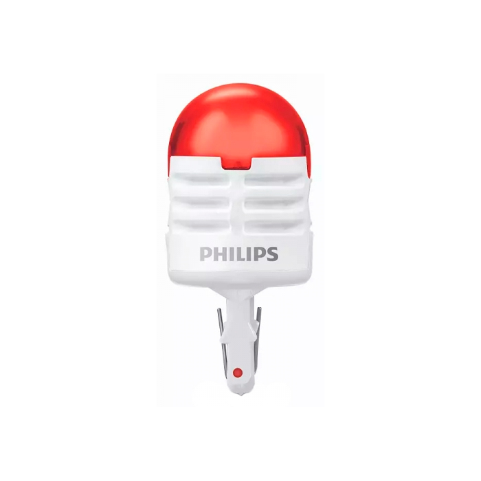 фото Лампа w21 led red philips