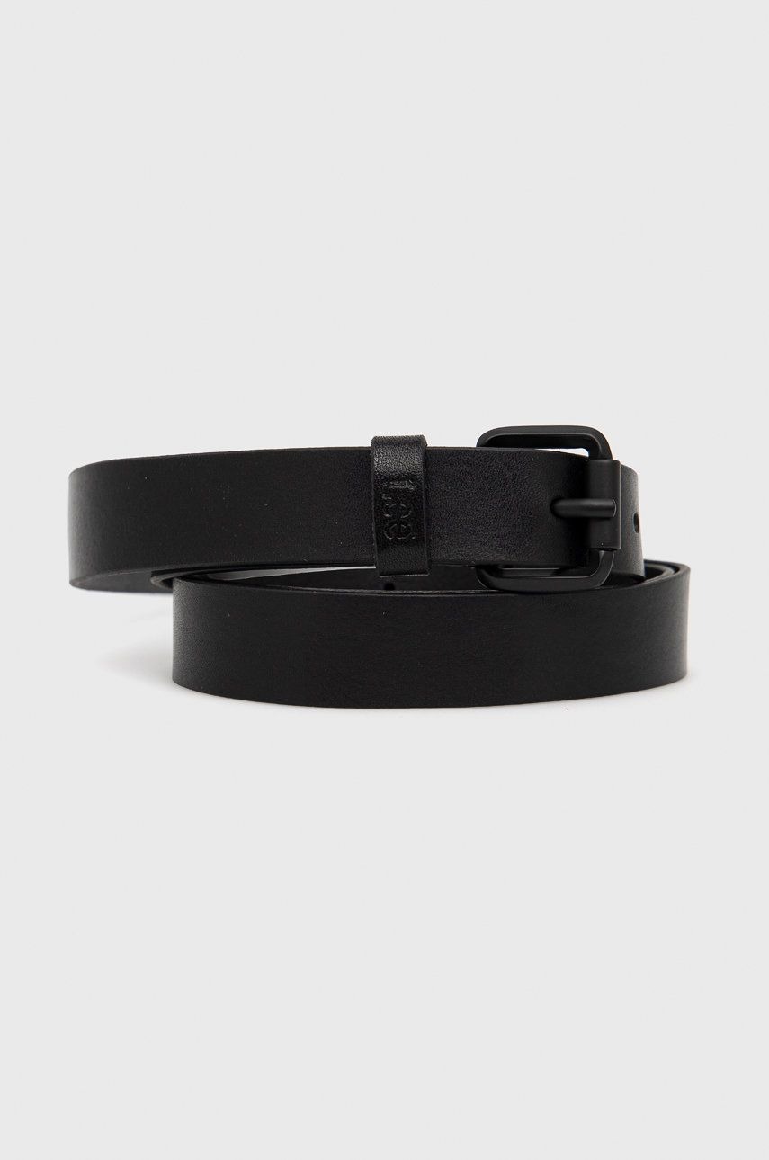 Ремень женский Lee Women Long Thin Belt, 85 см черный, размер M