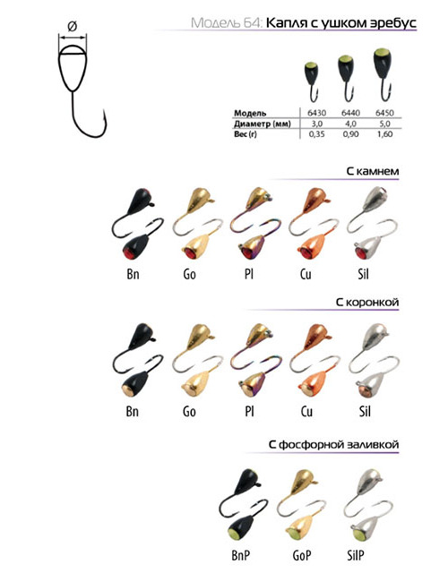 

Spider Мормышка W SPIDER Капля с ушком эребус с коронкой (Размер 4; Вес (гр) 0,9 / SIL), Разноцветный