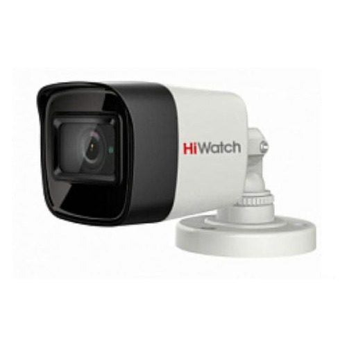 Камера видеонаблюдения аналоговая HIWATCH DS-T800(B) (2.8 mm), 2160р, 2.8 мм, белый