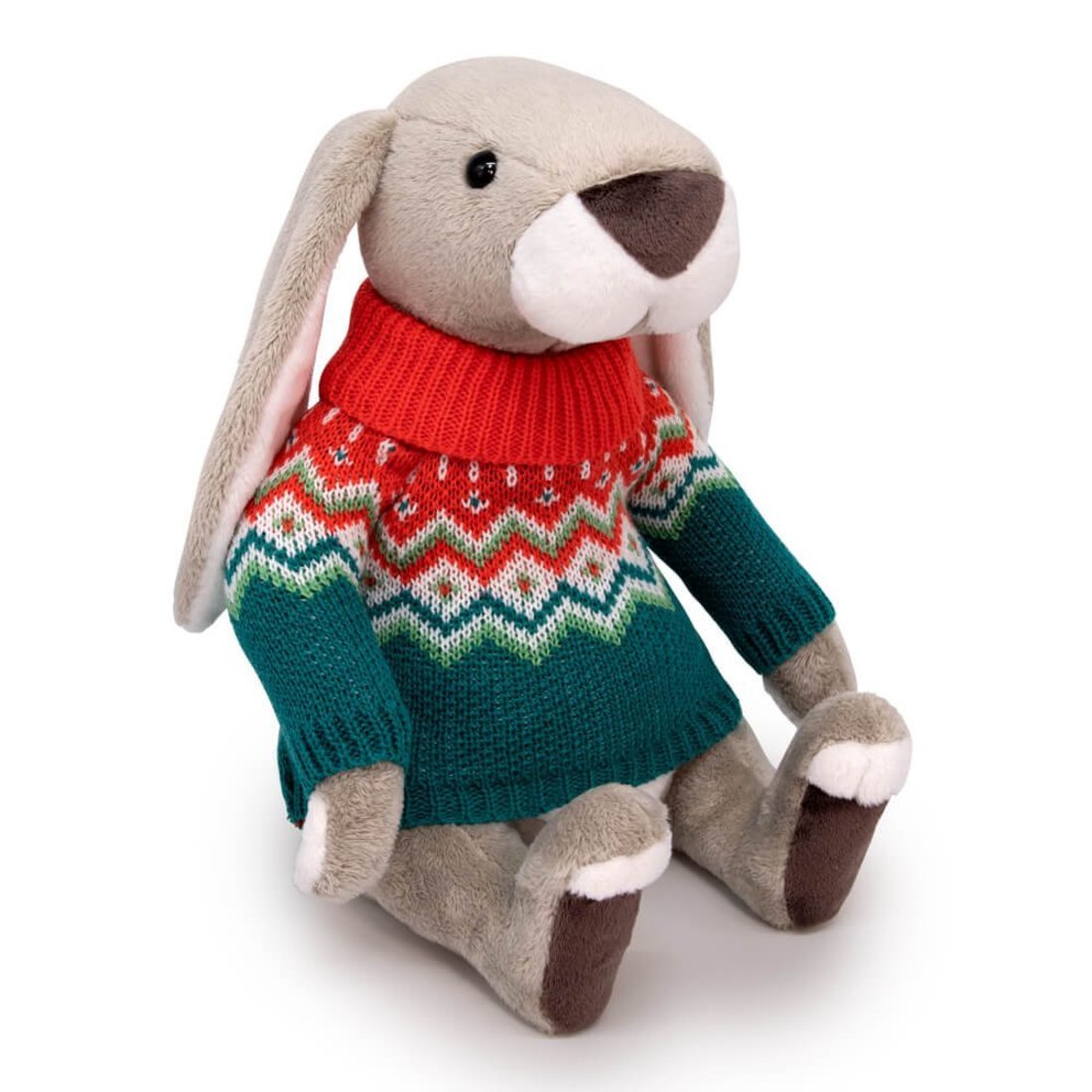 

Мягкая игрушка BUDI BASA Кролик Ким 30 см, Bs30-025, Бежевый