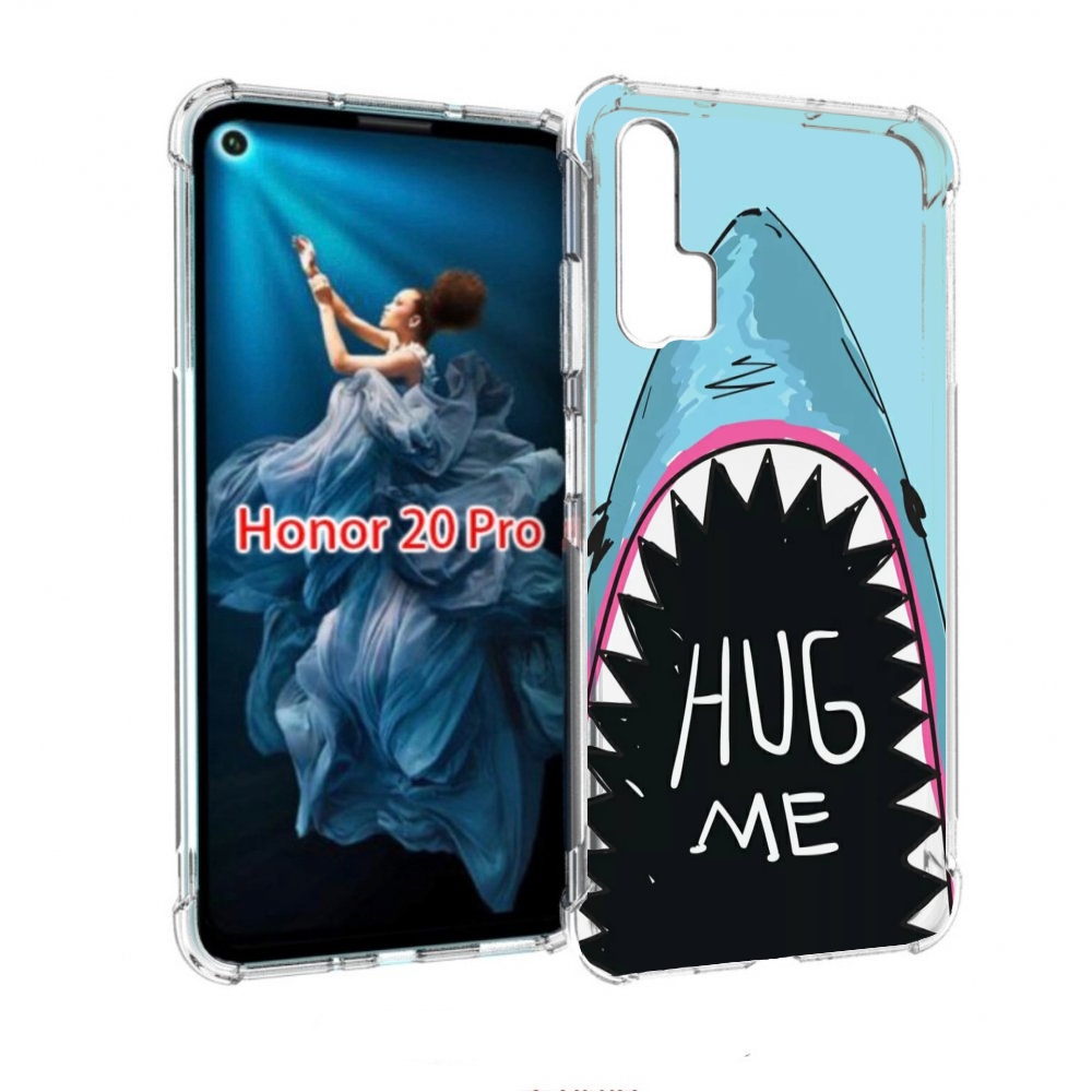

Чехол бампер MyPads внутри меня для Honor 20 Pro противоударный, Прозрачный, Tocco