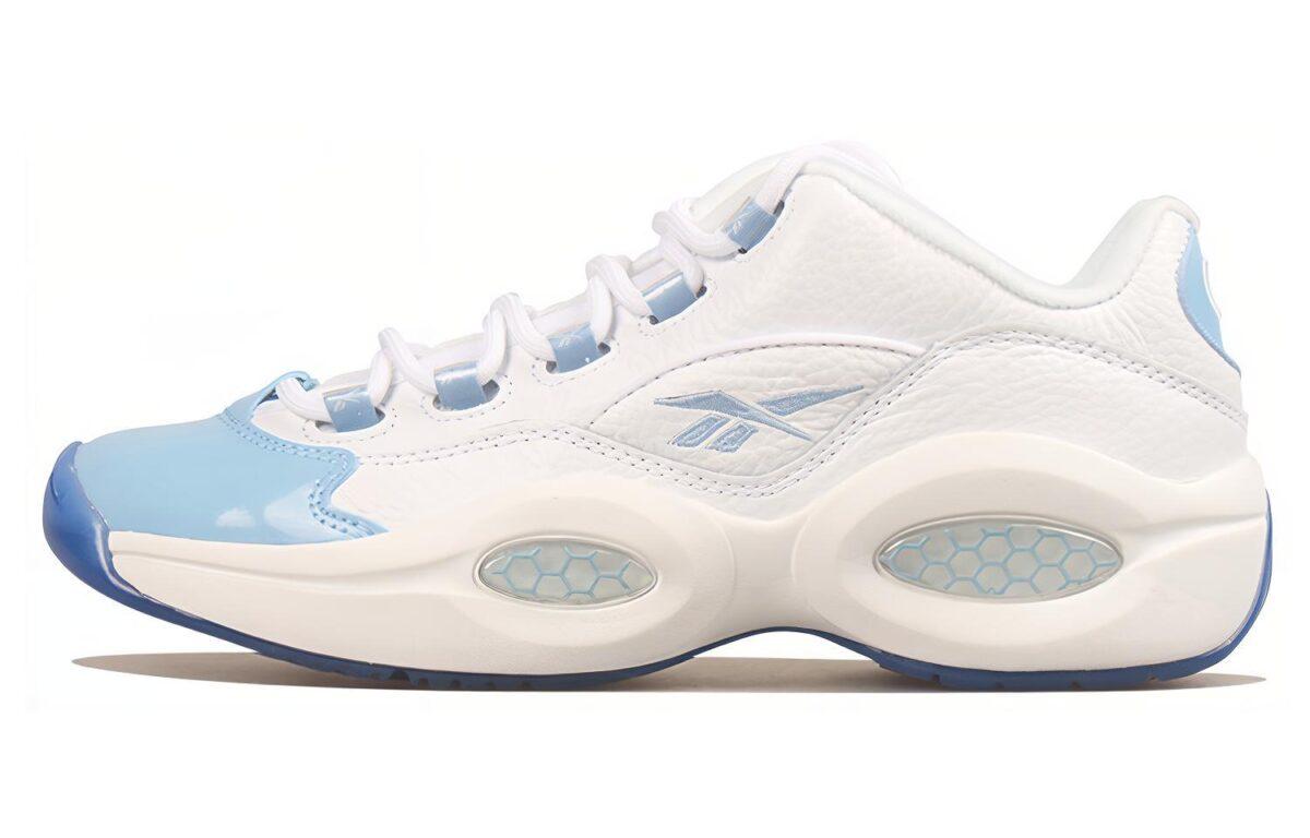 

Кроссовки унисекс Reebok Question Low белые 40 EU, Белый, Question Low