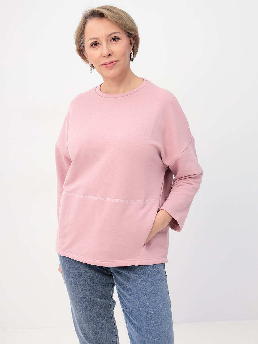 

Толстовка женская KATHARINA KROSS 01-00005789 розовая XL, Розовый, 01-00005789