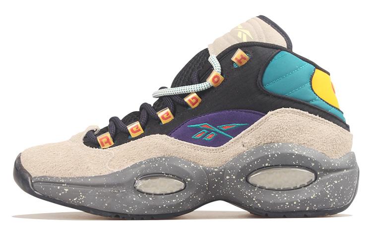 

Кроссовки унисекс Reebok Question бежевые 44 EU, Бежевый, Question