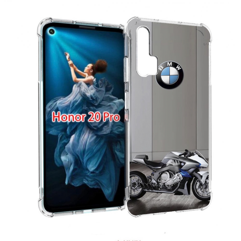 

Чехол бампер MyPads бмв мотоцикл для Honor 20 Pro противоударный, Прозрачный, Tocco