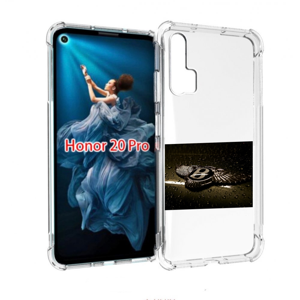 

Чехол бампер MyPads бентли bentley 2 мужской для Honor 20 Pro пр, Прозрачный, Tocco