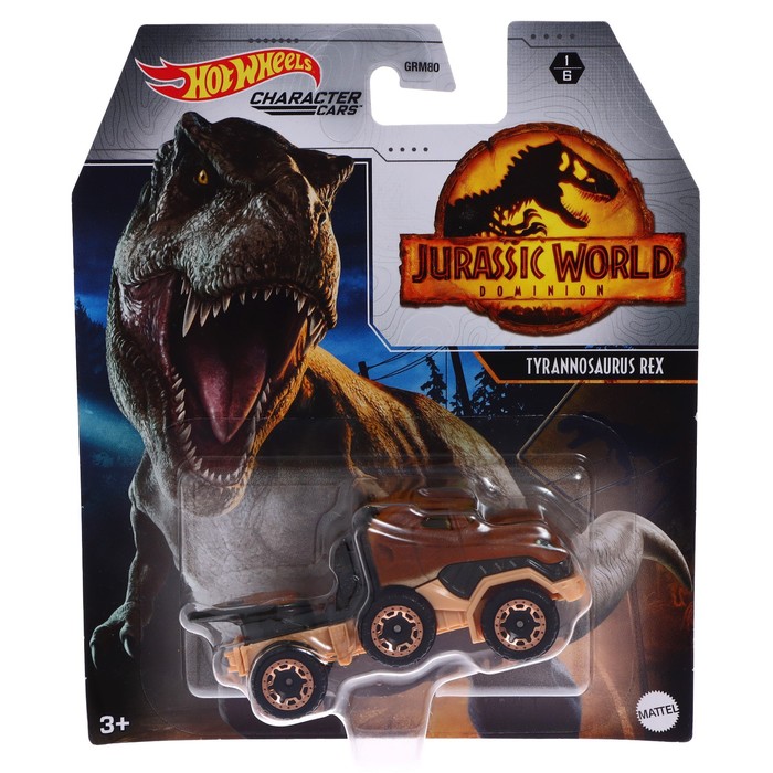 

Машинка Hot Wheels «Герои мира Юрского периода», МИКС
