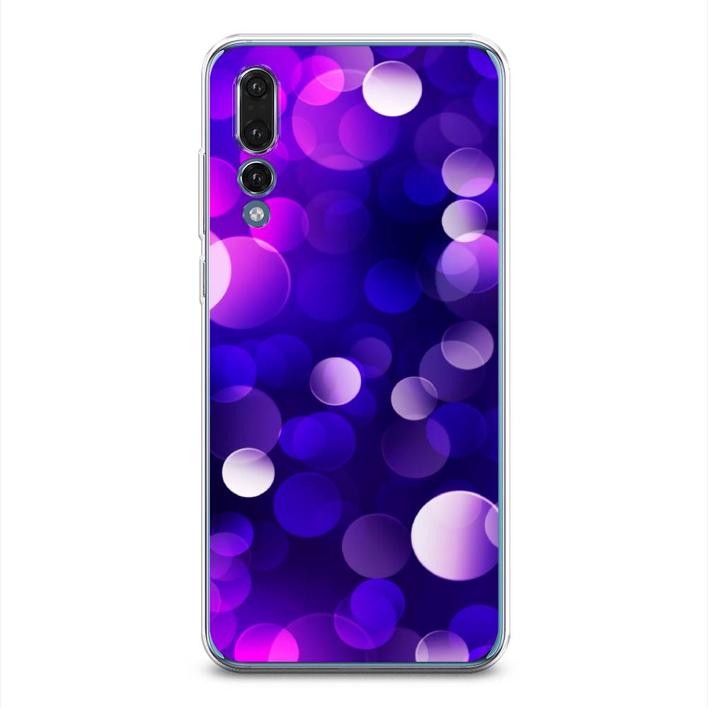 

Чехол на Huawei P20 Pro "Абстракция 27", Фиолетовый, 65050-3