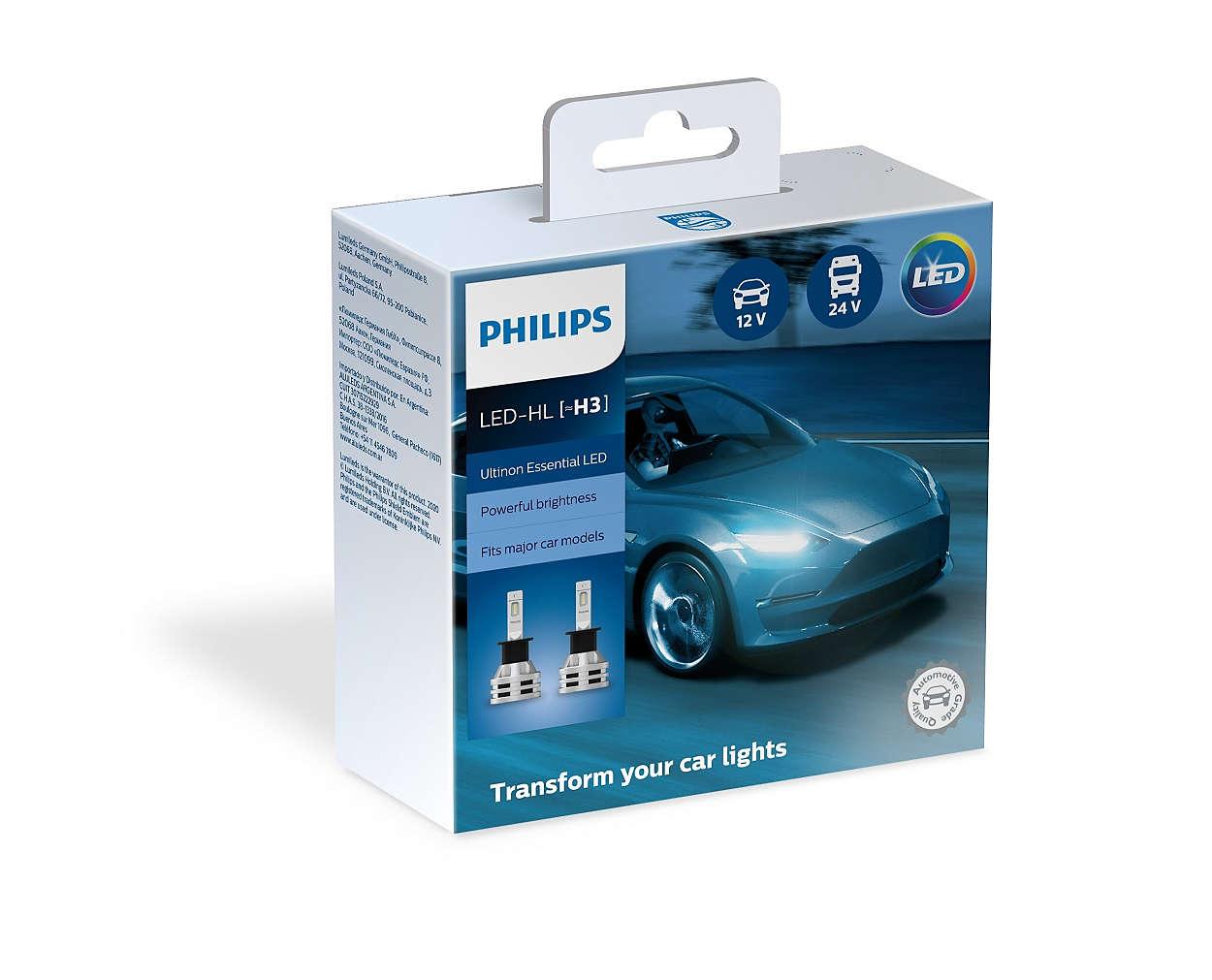 

Лампа H3 Ultinon Essential LED 6500K Philips 11336ue2x2