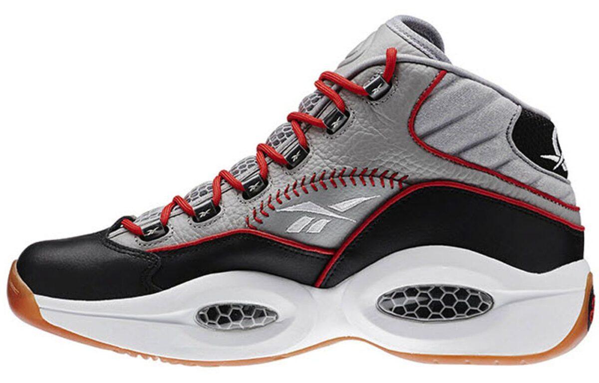 

Кроссовки унисекс Reebok Question серые 40.5 EU, Серый, Question