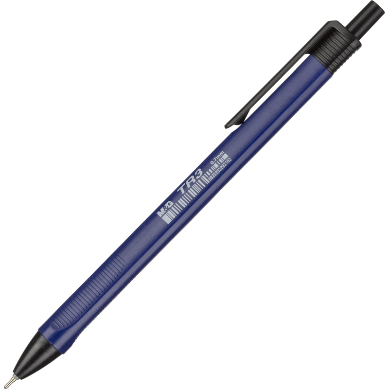 Ручка шариковая автоматическая M&G шариковая 0,7мм, синяя ABPW3072220700H