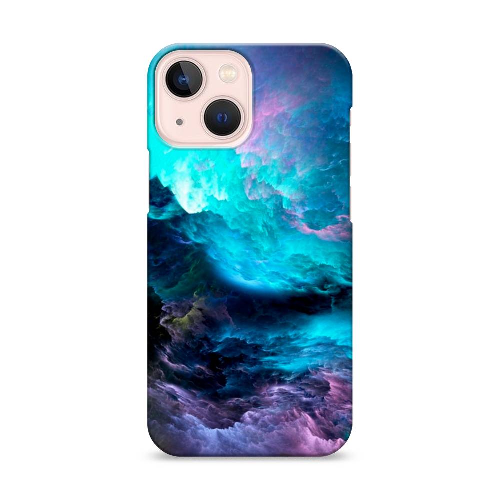 

Пластиковый чехол "Бирюзовое небо" на Apple iPhone 13 mini, 14120-3