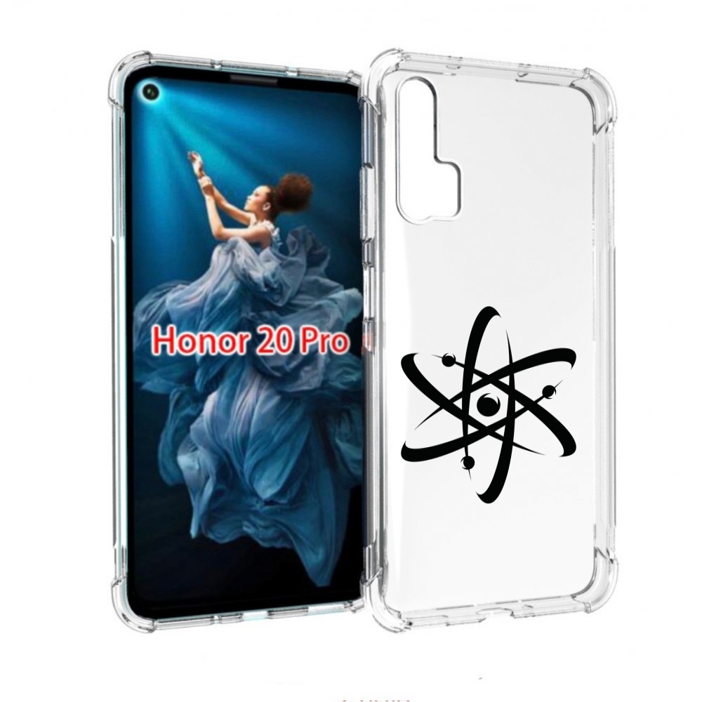

Чехол бампер MyPads атом для Honor 20 Pro противоударный, Прозрачный, Tocco