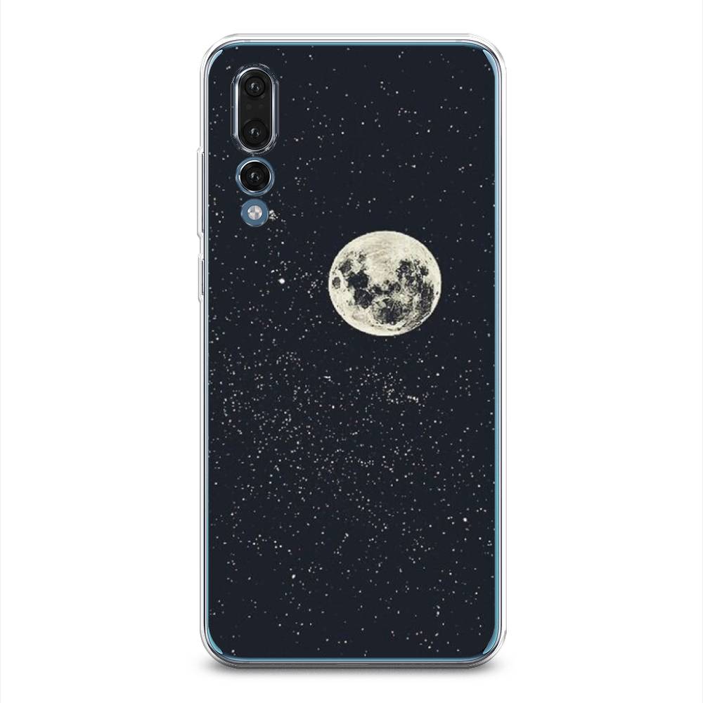 

Чехол на Huawei P20 Pro "Полнолуние", Красный, 65050-2