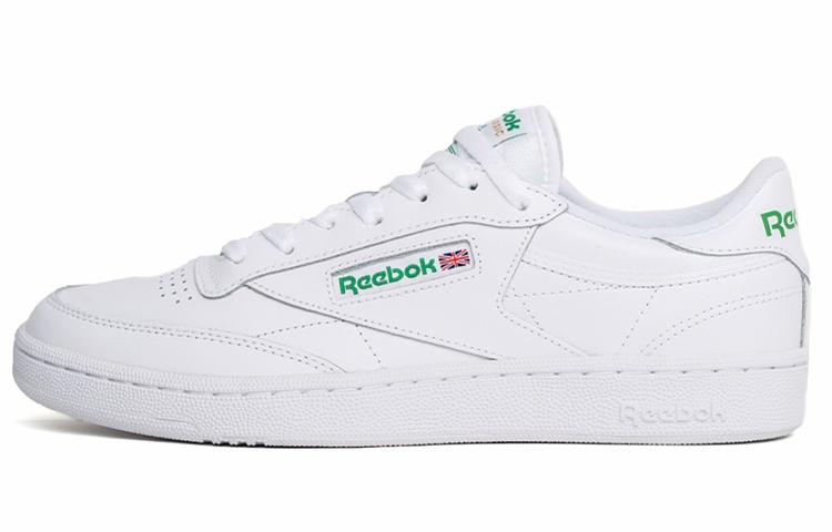 

Кеды унисекс Reebok Club C 85 белые 38.5 EU, Белый, Club C 85