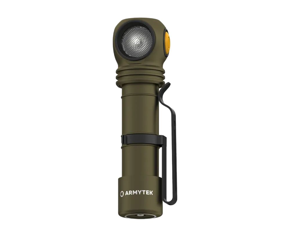 

Фонарь налобный Armytek Wizard C2 Pro Magnet USB Olive White, Зеленый
