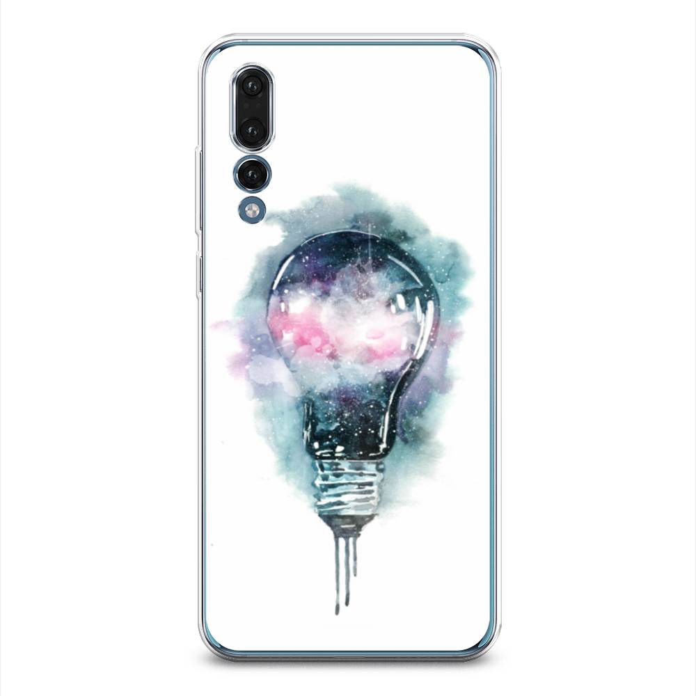 

Чехол на Huawei P20 Pro "Волшебная лампа", Белый;серый, 65050-4
