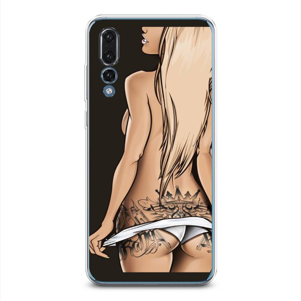 

Чехол на Huawei P20 Pro "Обнаженная девушка", 65050-6