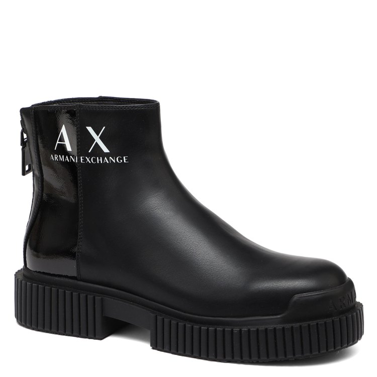 Полусапоги женские Armani Exchange XDM009 черные 40 EU