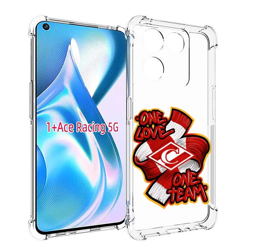 

Чехол MyPads ФК спарак 1 любовь для OnePlus Ace Racing, Прозрачный, Tocco