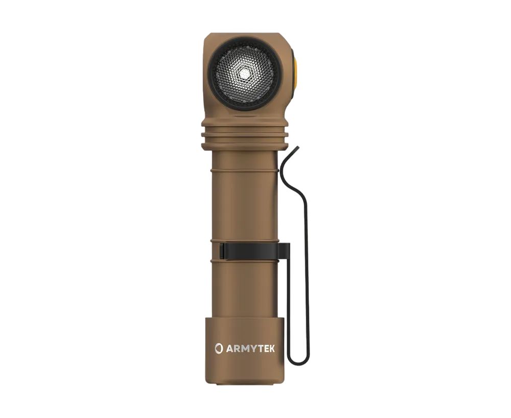 

Фонарь налобный Armytek Wizard C2 Pro Max Magnet USB Sand (белый свет), Желтый, Wizard C2 Pro Max Magnet