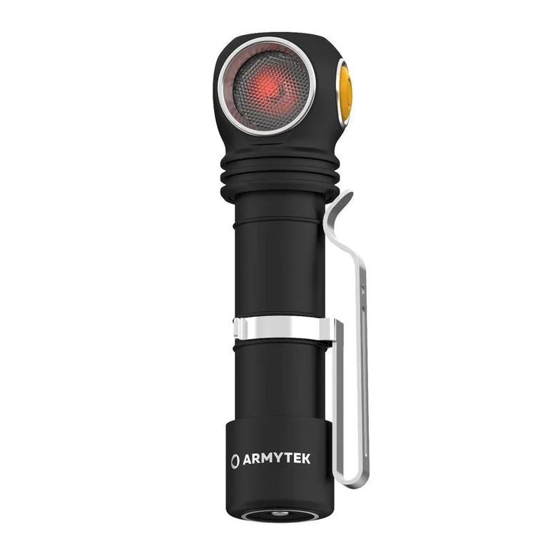 фото Налобный фонарь armytek wizard c2 wr magnet usb f06901c, белый и красный свет