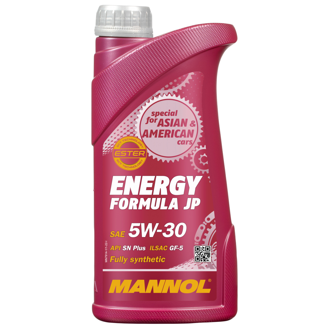 фото Масло моторное mannol 7914 energy formula jp 5w30 gf-5 sn (1 л) синт.