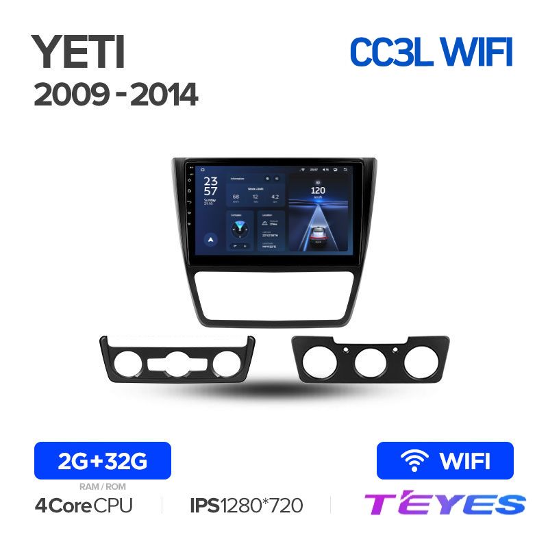 Магнитола Teyes CC3L Wi-Fi 2/32 10