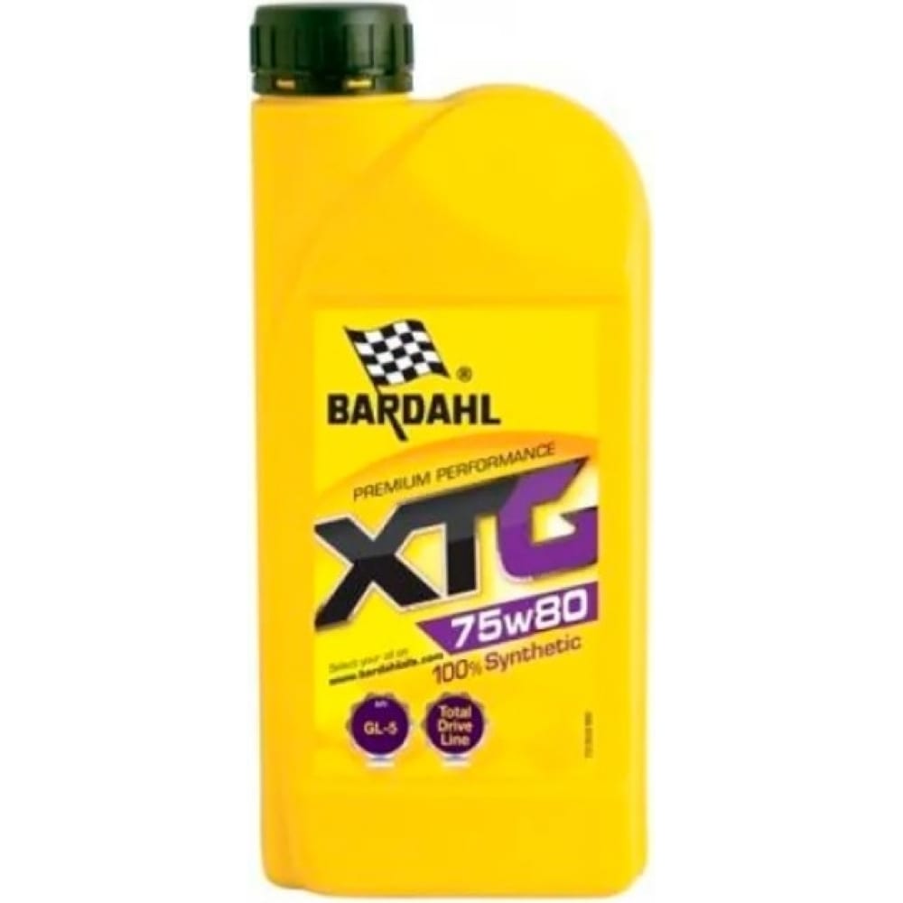 BARDAHL масло трансмиссионное XTG 75W80 1л 36371