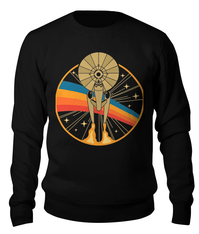 

Свитшот унисекс Printio Star trek черный XS, Star trek