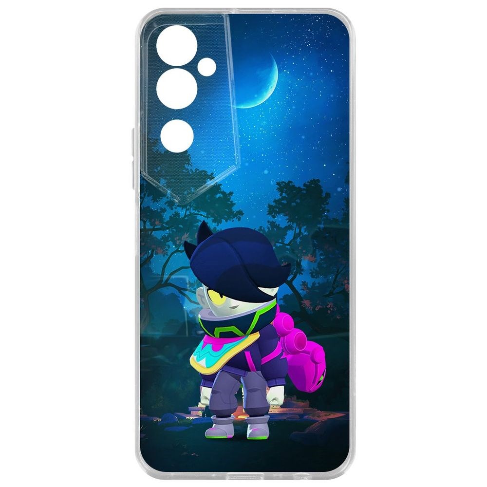 

Чехол Brawl Stars-Орочи Эдгар для Tecno Pova Neo 2, Прозрачный